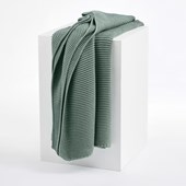 Chunky Knit Throw Sage